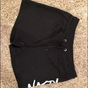 NWT NastyGal Biker/Sweat Shorts
